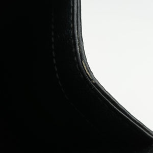Pre-owned Yves Saint Laurent KATE Black Leather 469390 shoulderbag | stylenewstar
