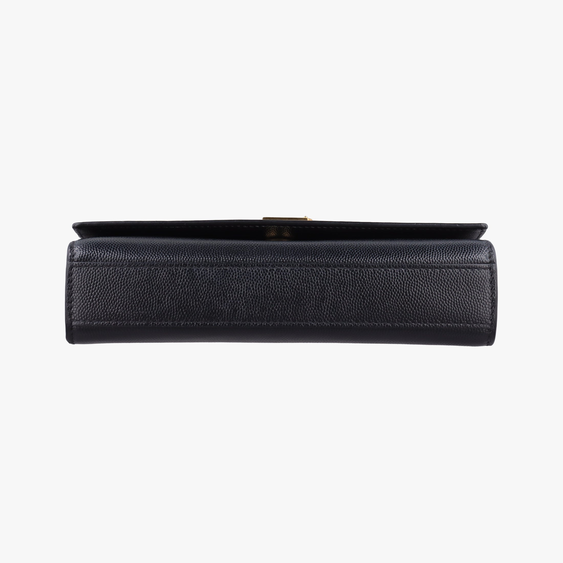 Pre-owned Yves Saint Laurent KATE Black Leather 469390 shoulderbag | stylenewstar