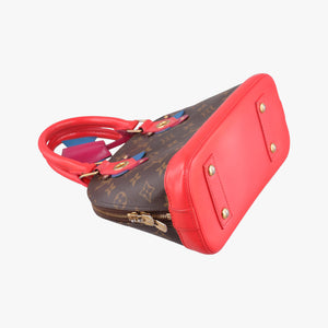 Vintage Louis Vuitton Alma BB　 Brown×Flamingo Monogram Canvas aMonogram Totem M41659 shoulderbag | stylenewstar