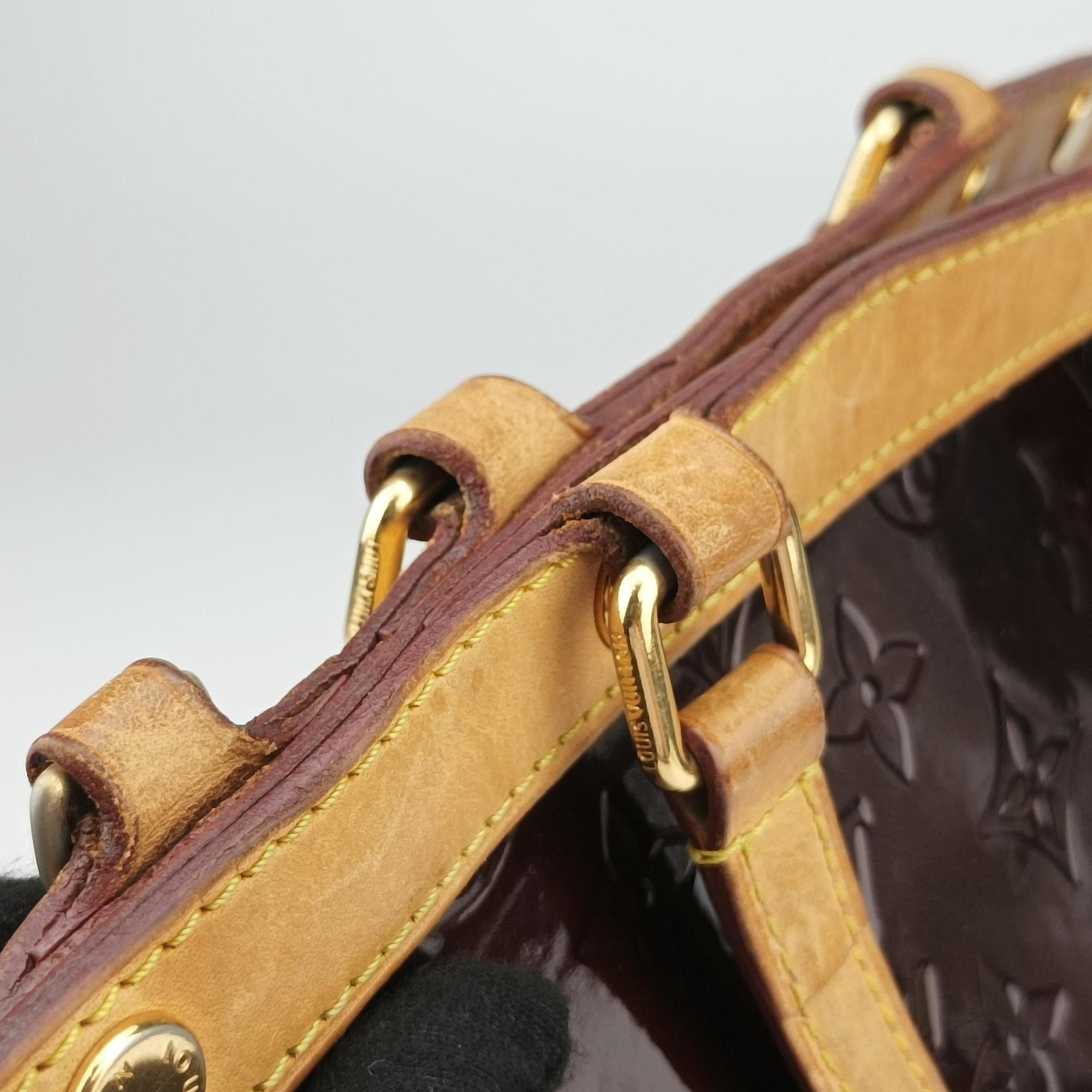 Vintage Louis Vuitton Brea MM AMARANTE Vernis M91619 shoulderbag | stylenewstar