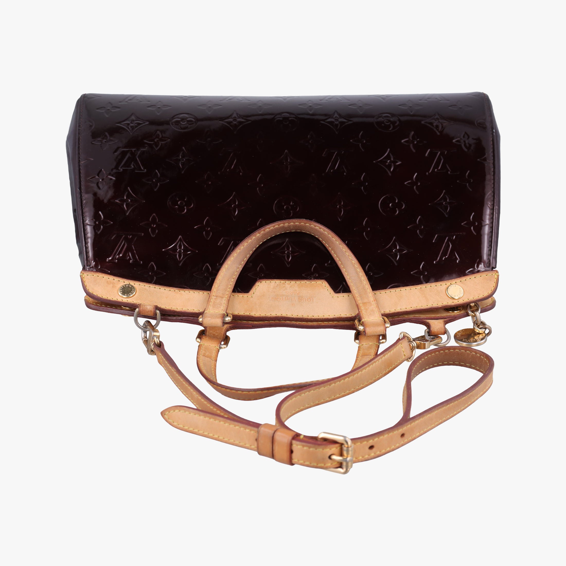 Vintage Louis Vuitton Brea MM AMARANTE Vernis M91619 shoulderbag | stylenewstar