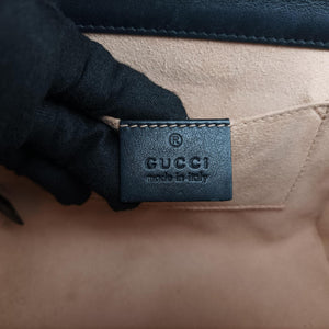 Vintage Gucci Padlock Beige x Black PVC coated canvas x leather 409487 shoulderbag | stylenewstar