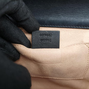 Vintage Gucci Padlock Beige x Black PVC coated canvas x leather 409487 shoulderbag | stylenewstar