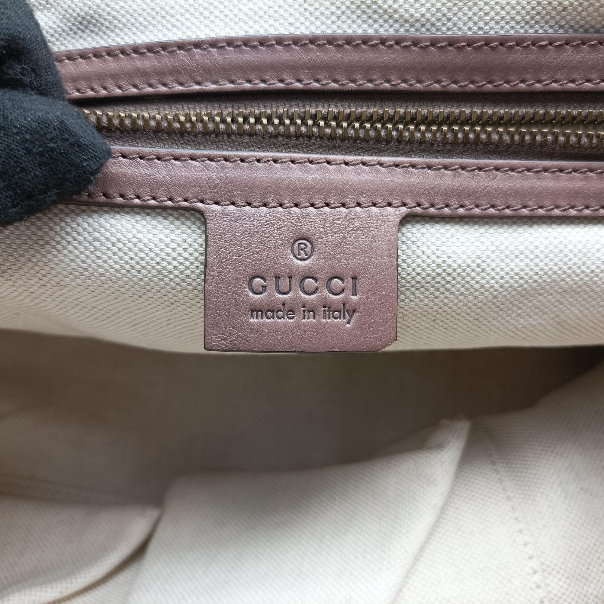 Secondhand Gucci Horsebit Slim Pink leather 309579 handbag | stylenewstar