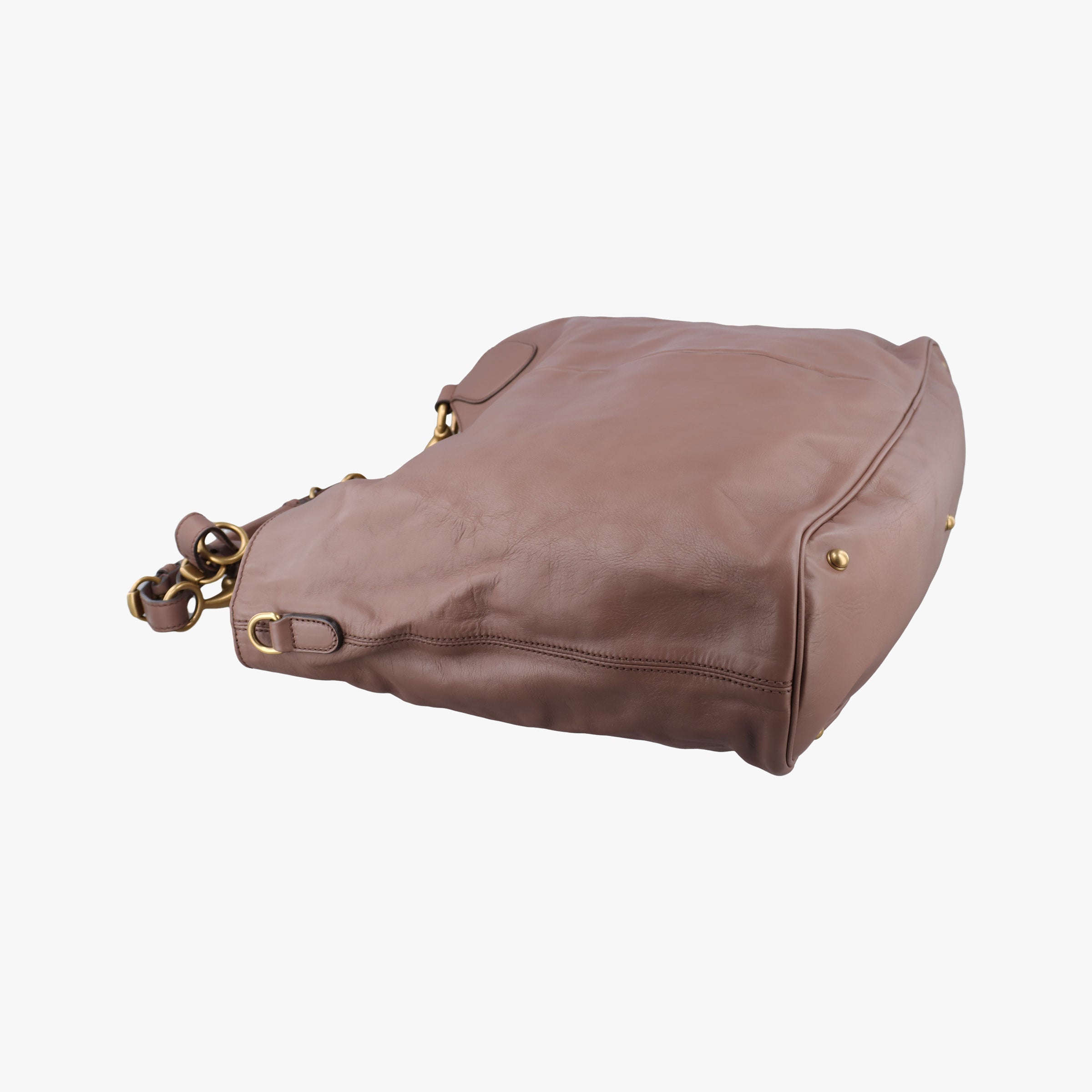 Secondhand Gucci Horsebit Slim Pink leather 309579 handbag | stylenewstar