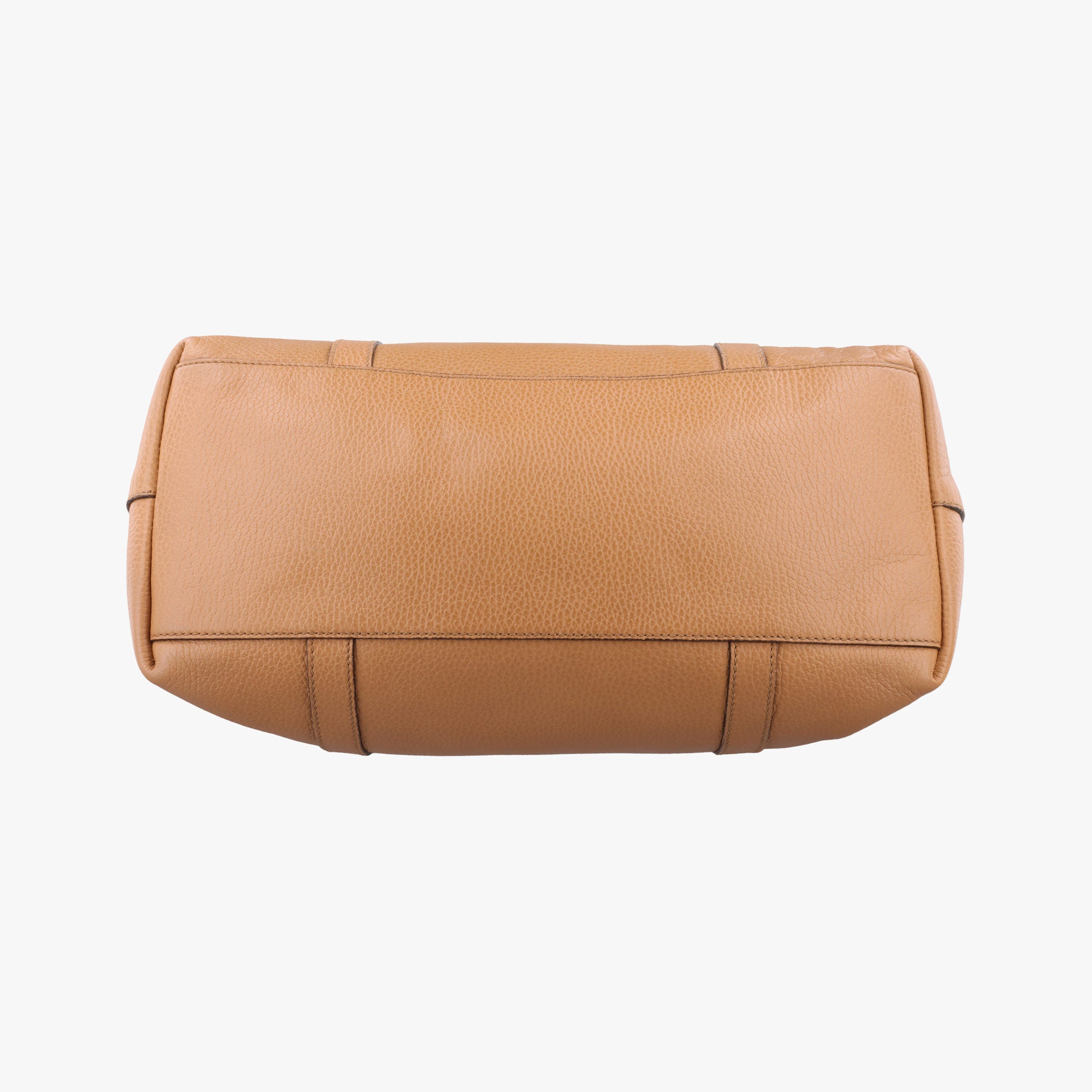 Pre-owned Gucci GG Charm Top Handle Camel Leather 339551 shoulderbag | stylenewstar