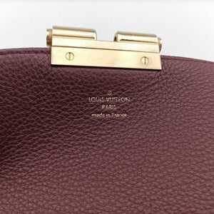 Secondhand Louis Vuitton OLYMPE Brown×QUETSCHE Monogram Canvas×calf leather M40926 shoulderbag | stylenewstar