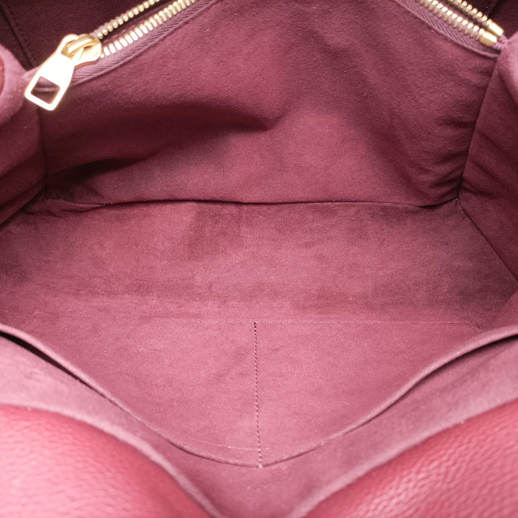 Secondhand Louis Vuitton OLYMPE Brown×QUETSCHE Monogram Canvas×calf leather M40926 shoulderbag | stylenewstar