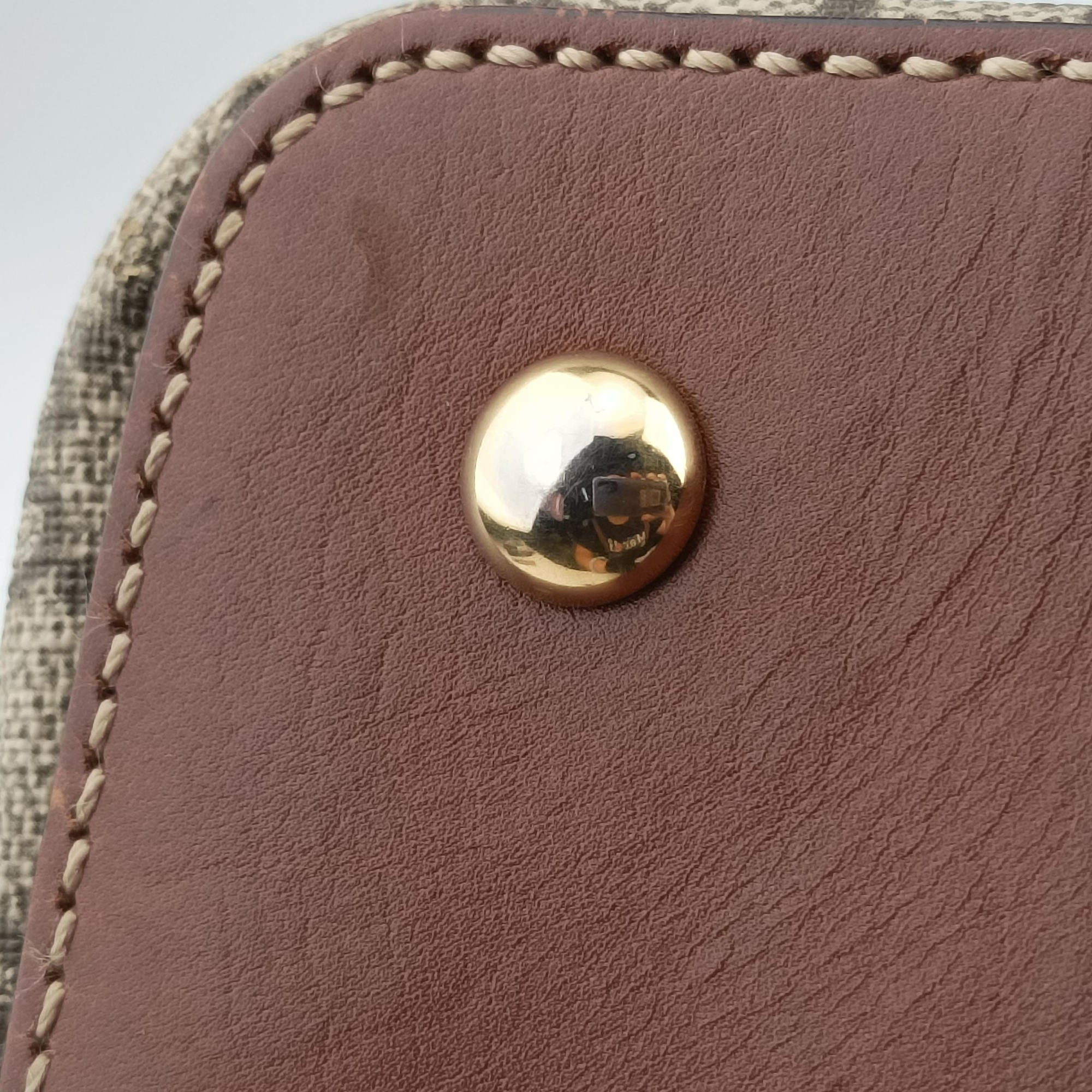 Pre-owned Gucci GG Blooms Brown PVC coated canvas 429147 shoulderbag | stylenewstar