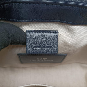 Secondhand Gucci GG Marmont Red×Black canvas 583571 shoulderbag | stylenewstar