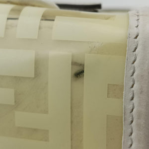 Secondhand Fendi Runaway Shopper White PVC coated canvas×Leather 8BH353 shoulderbag | stylenewstar