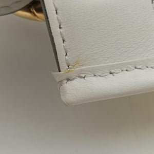 Secondhand Fendi Runaway Shopper White PVC coated canvas×Leather 8BH353 shoulderbag | stylenewstar