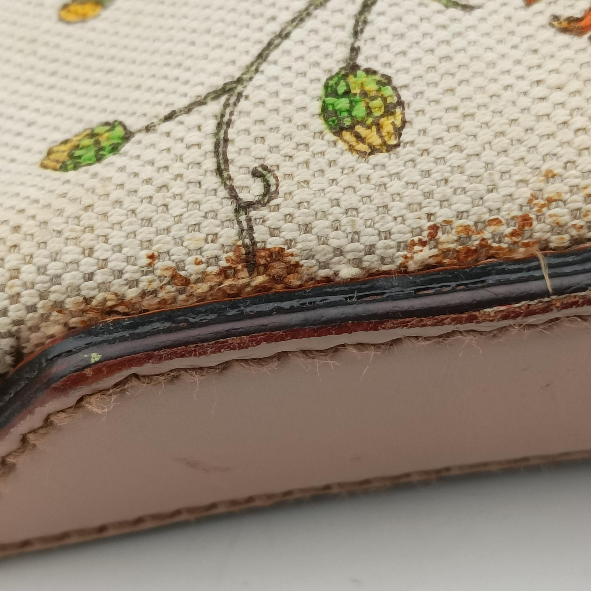 Pre-owned Gucci Flora Multicolour canvas×leather 145857 shoulderbag | stylenewstar