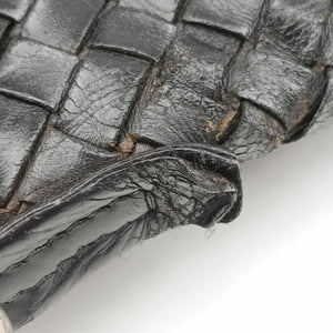 Secondhand Bottega Veneta Intrecciato Black lambskin  shoulderbag | stylenewstar
