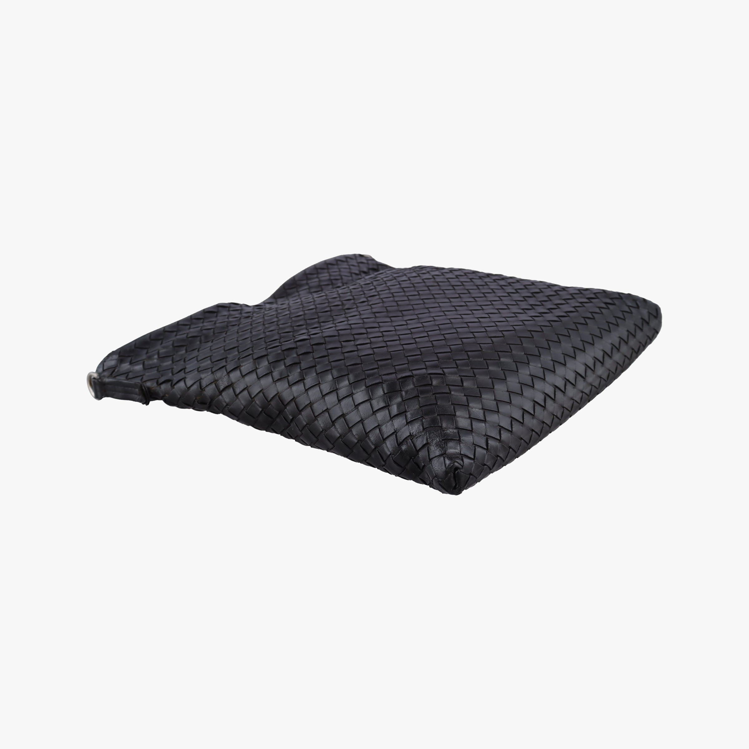 Secondhand Bottega Veneta Intrecciato Black lambskin  shoulderbag | stylenewstar