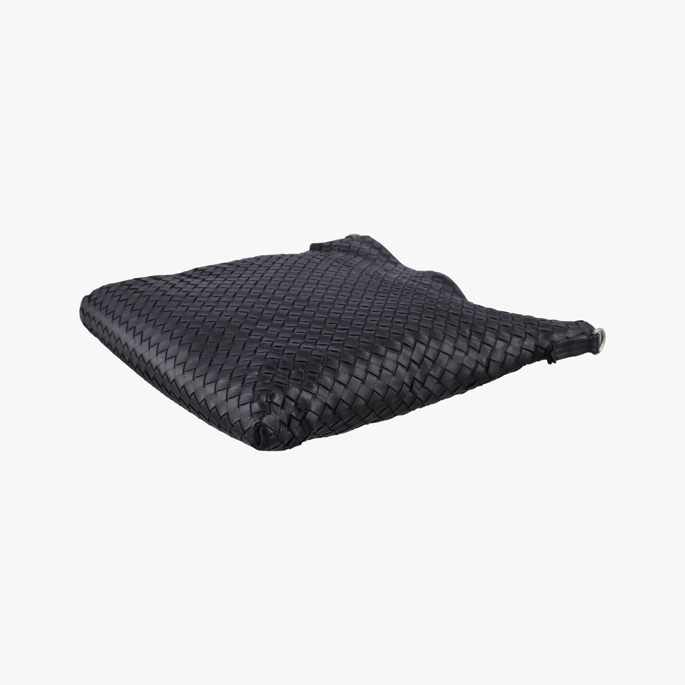 Secondhand Bottega Veneta Intrecciato Black lambskin  shoulderbag | stylenewstar