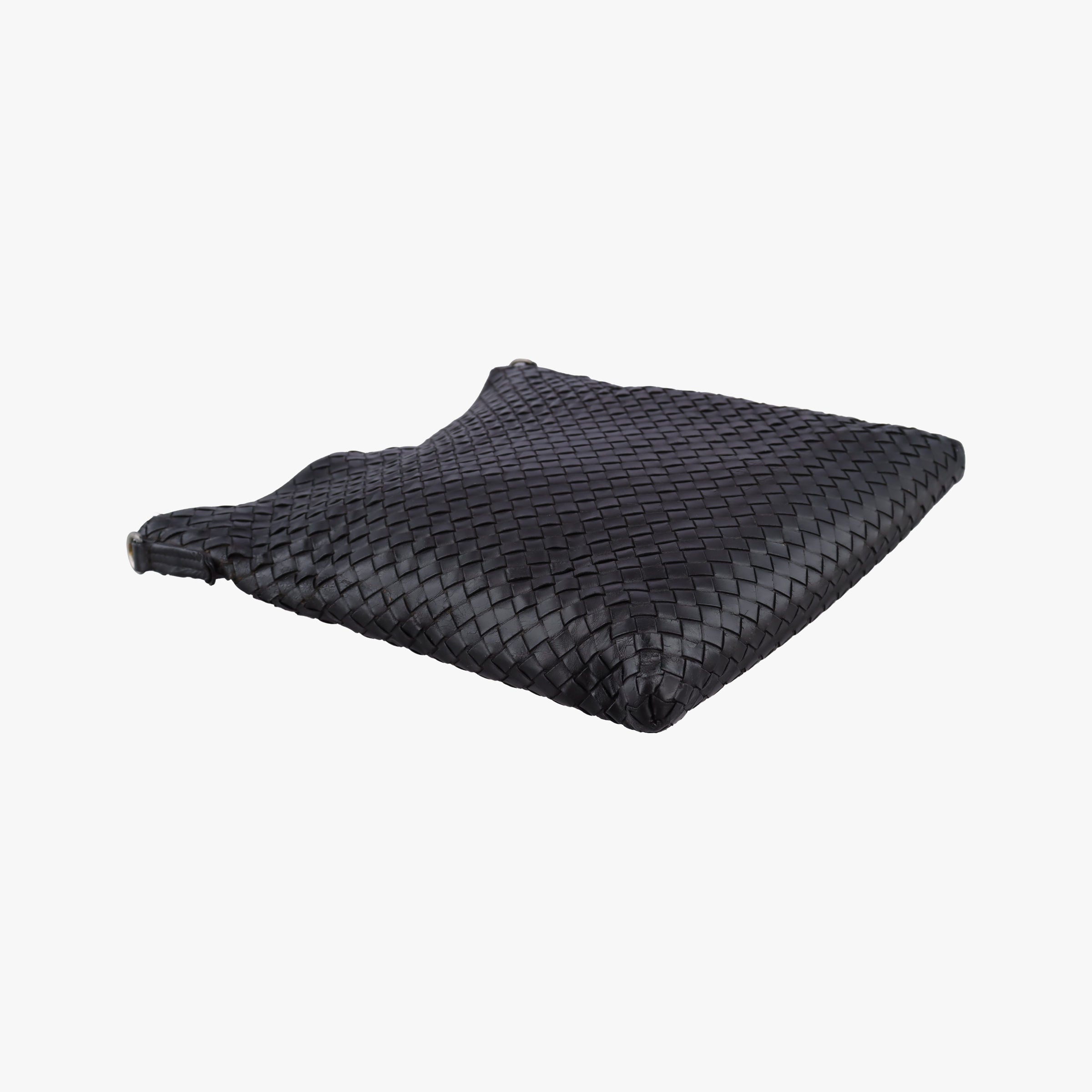 Secondhand Bottega Veneta Intrecciato Black lambskin  shoulderbag | stylenewstar