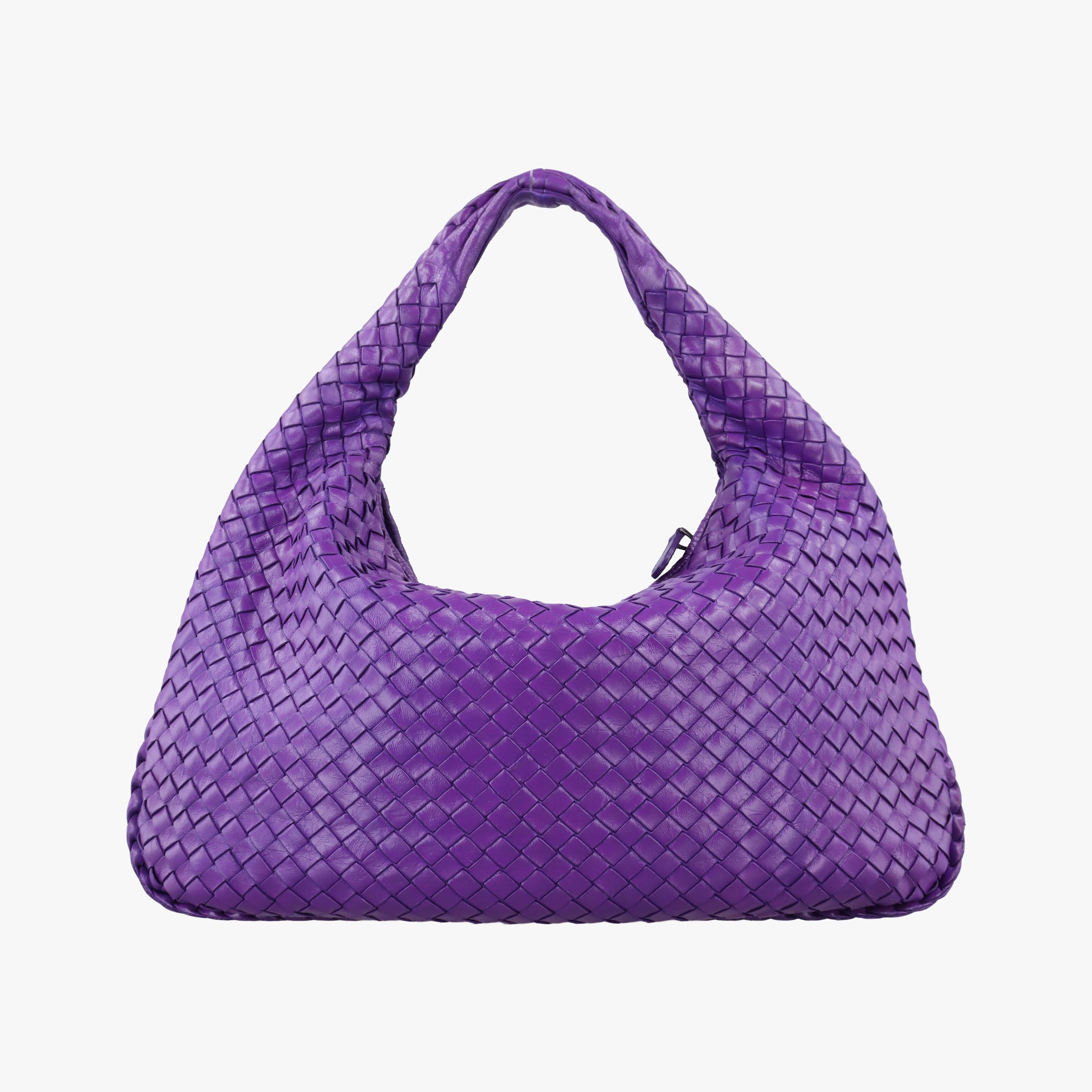 Secondhand Bottega Veneta Intrecciato Purple lambskin  shoulderbag | stylenewstar