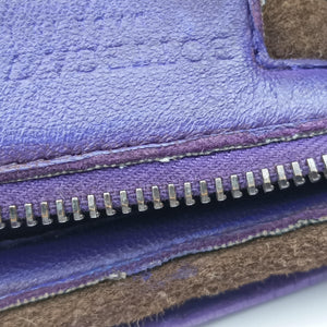 Secondhand Bottega Veneta Intrecciato Purple lambskin  shoulderbag | stylenewstar
