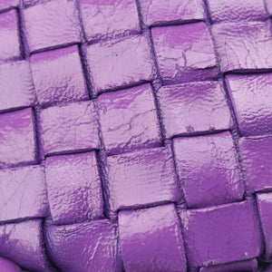 Secondhand Bottega Veneta Intrecciato Purple lambskin  shoulderbag | stylenewstar