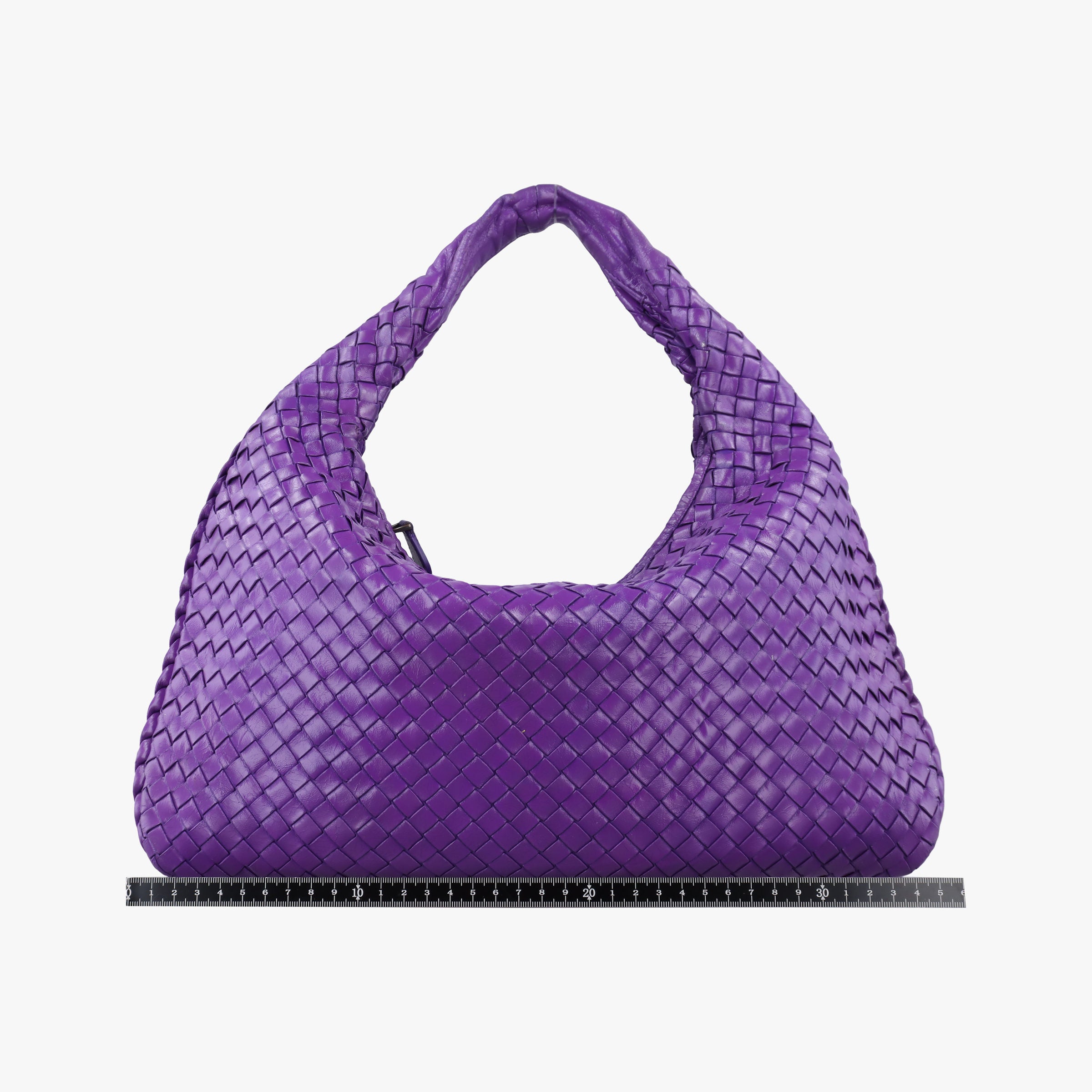 Secondhand Bottega Veneta Intrecciato Purple lambskin  shoulderbag | stylenewstar