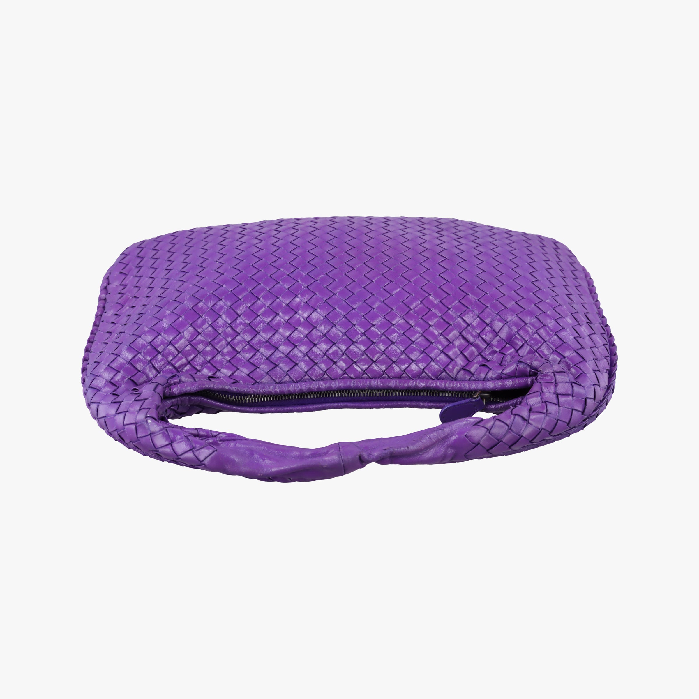 Secondhand Bottega Veneta Intrecciato Purple lambskin  shoulderbag | stylenewstar