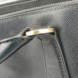 Pre-owned Prada Galleria Black SAFFIANO Leather BN2274 handbag | stylenewstar