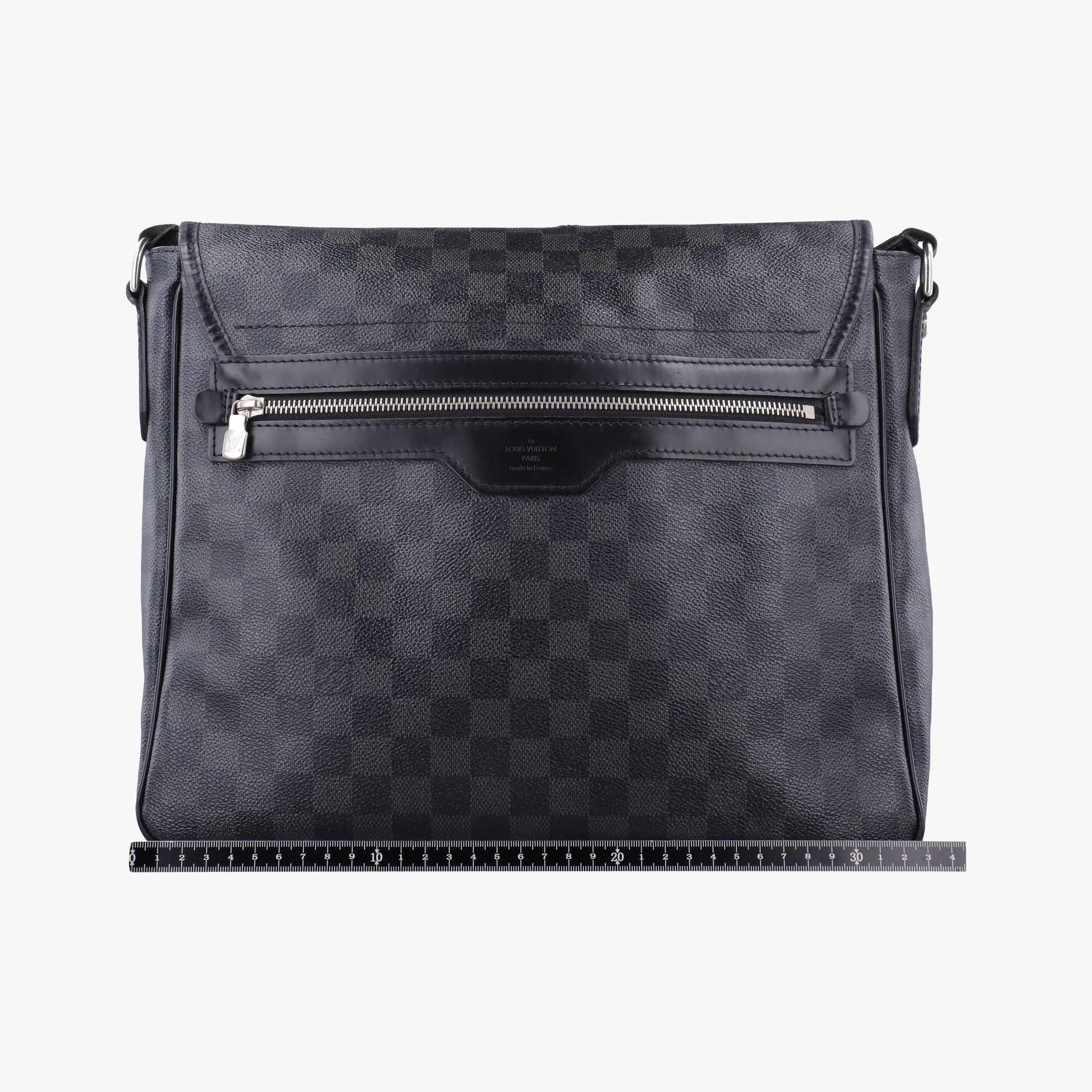 Pre-owned Louis Vuitton DANIEL MM Noir Damier GRAPHITE N58029 shoulderbag | stylenewstar