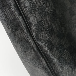 Pre-owned Louis Vuitton DANIEL MM Noir Damier GRAPHITE N58029 shoulderbag | stylenewstar