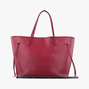 Pre-owned Louis Vuitton Neverfull MM Fuchsia EPI M40882 handbag | stylenewstar