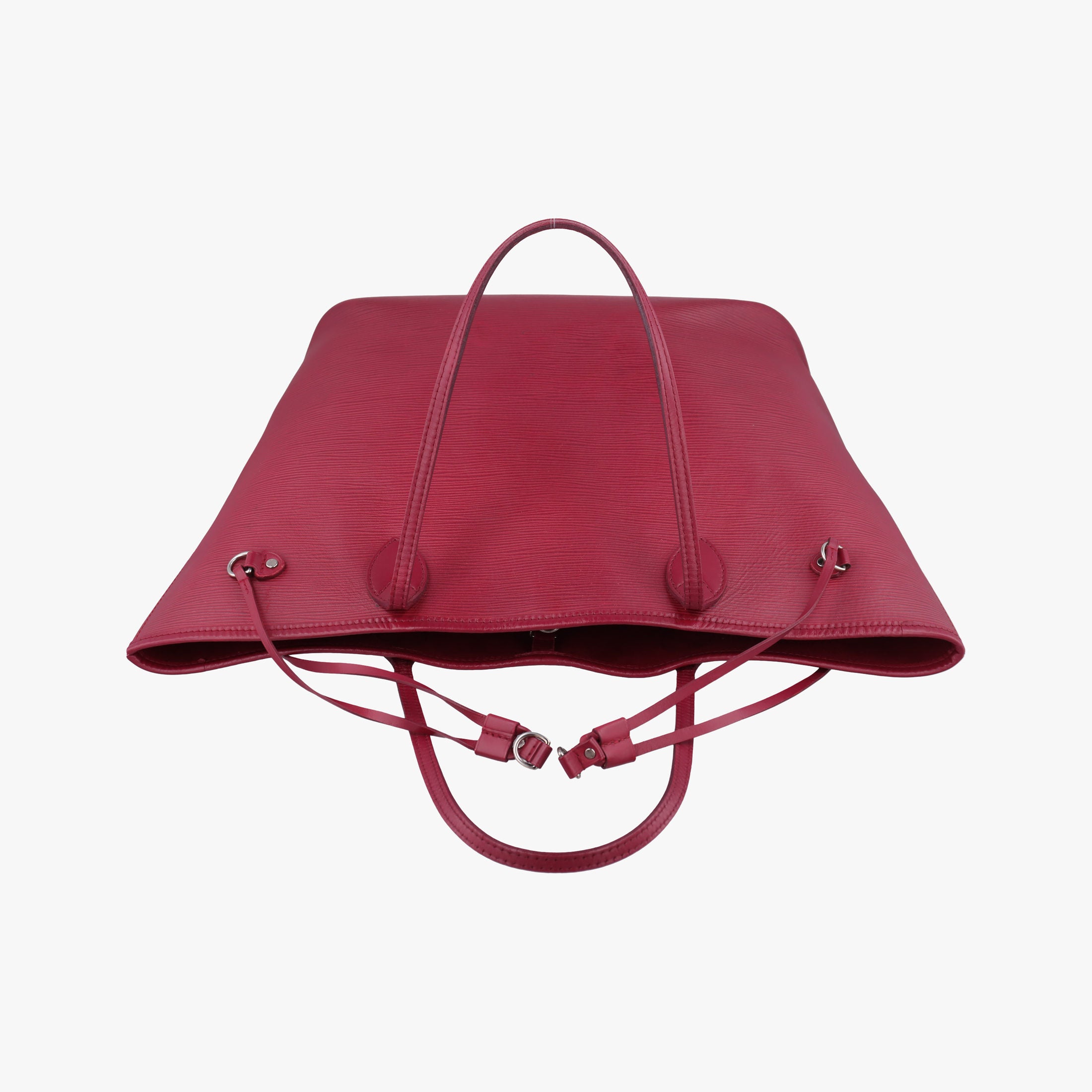 Pre-owned Louis Vuitton Neverfull MM Fuchsia EPI M40882 handbag | stylenewstar