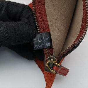 Vintage Gucci New Jackie Brown Suede 380579 shoulderbag | stylenewstar