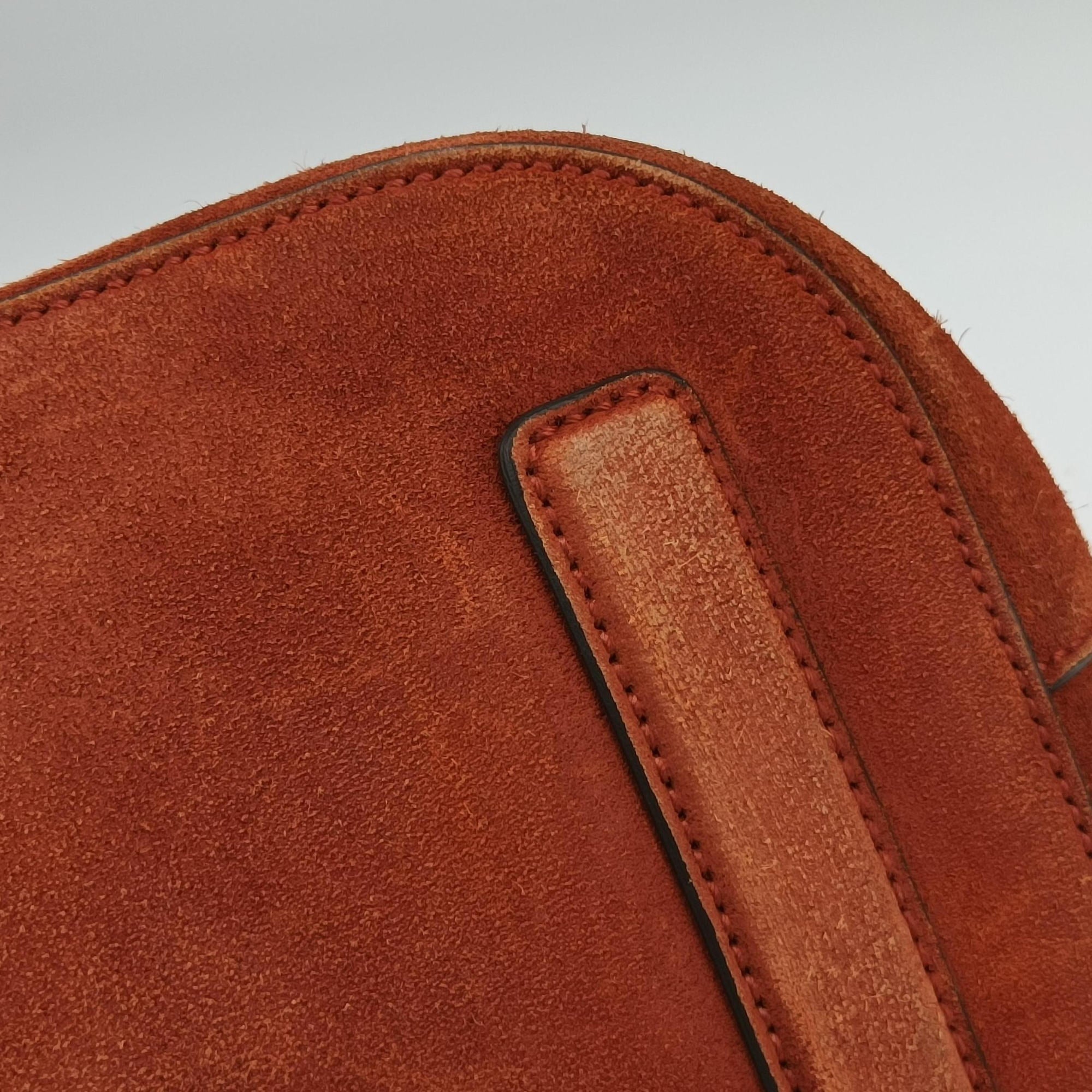 Vintage Gucci New Jackie Brown Suede 380579 shoulderbag | stylenewstar
