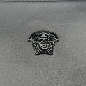Vintage VERSACE La Medusa Black Leather  shoulderbag | stylenewstar