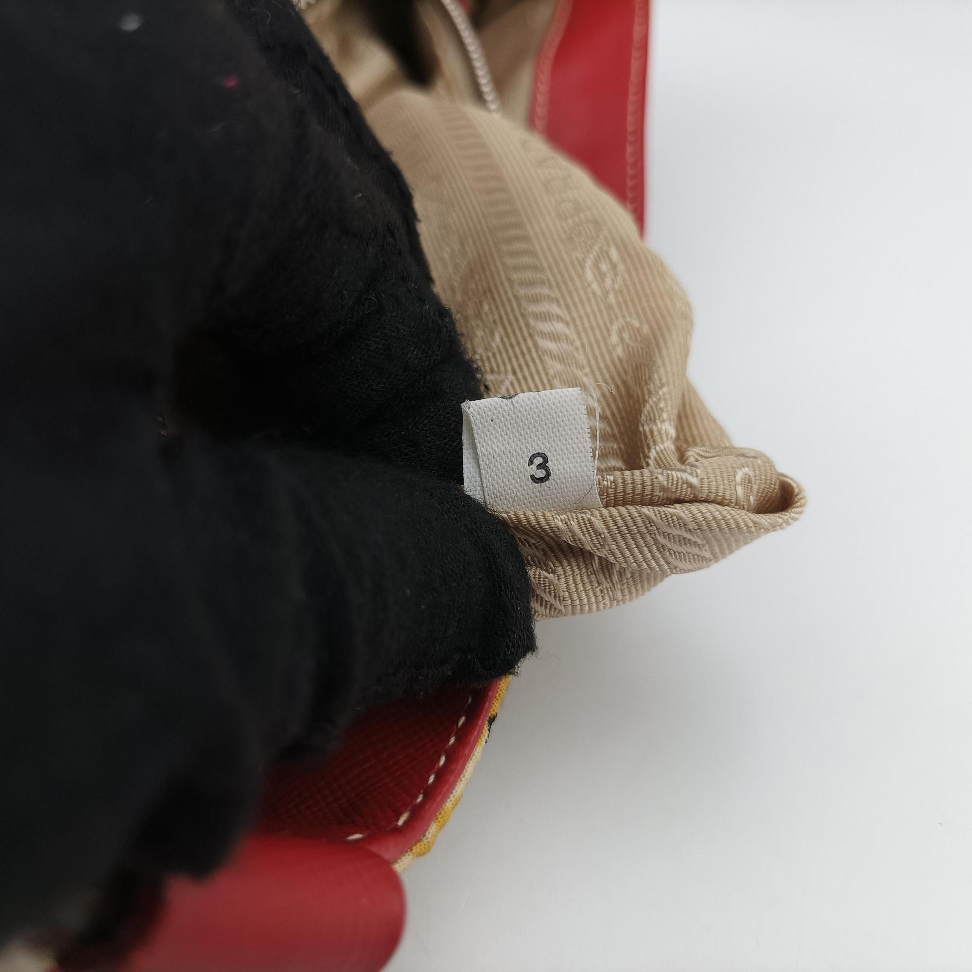 Vintage Prada Tessuto pocket Multicolour Cloth×leather  shoulderbag | stylenewstar