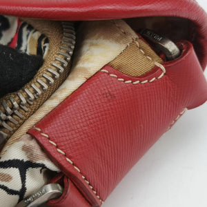 Vintage Prada Tessuto pocket Multicolour Cloth×leather  shoulderbag | stylenewstar