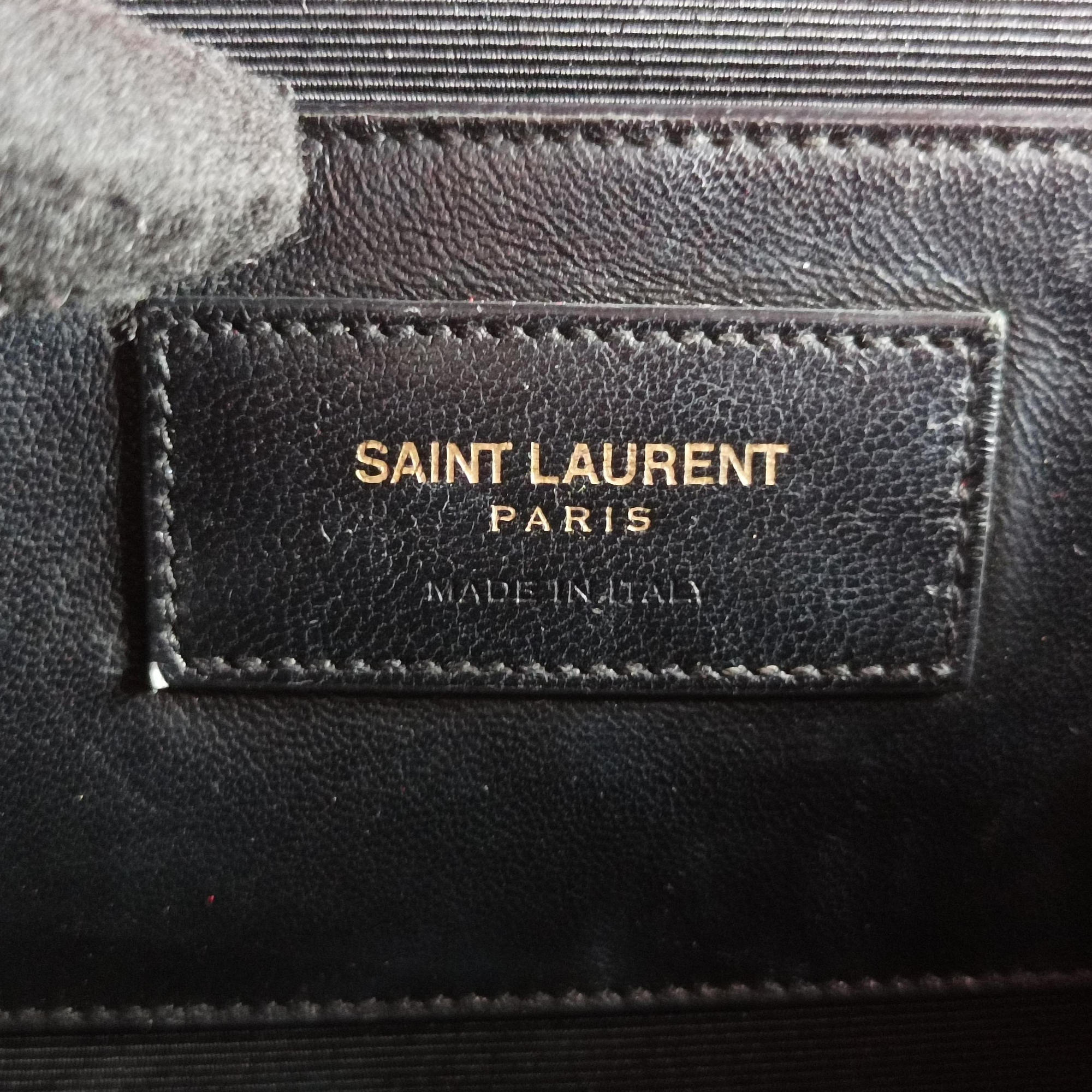 Pre-owned Yves Saint Laurent KATE Red Leather 364021 shoulderbag | stylenewstar