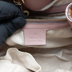 Secondhand Gucci Soho Beige Patent Leather 308982 shoulderbag | stylenewstar
