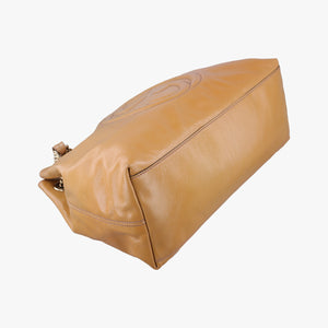 Secondhand Gucci Soho Beige Patent Leather 308982 shoulderbag | stylenewstar