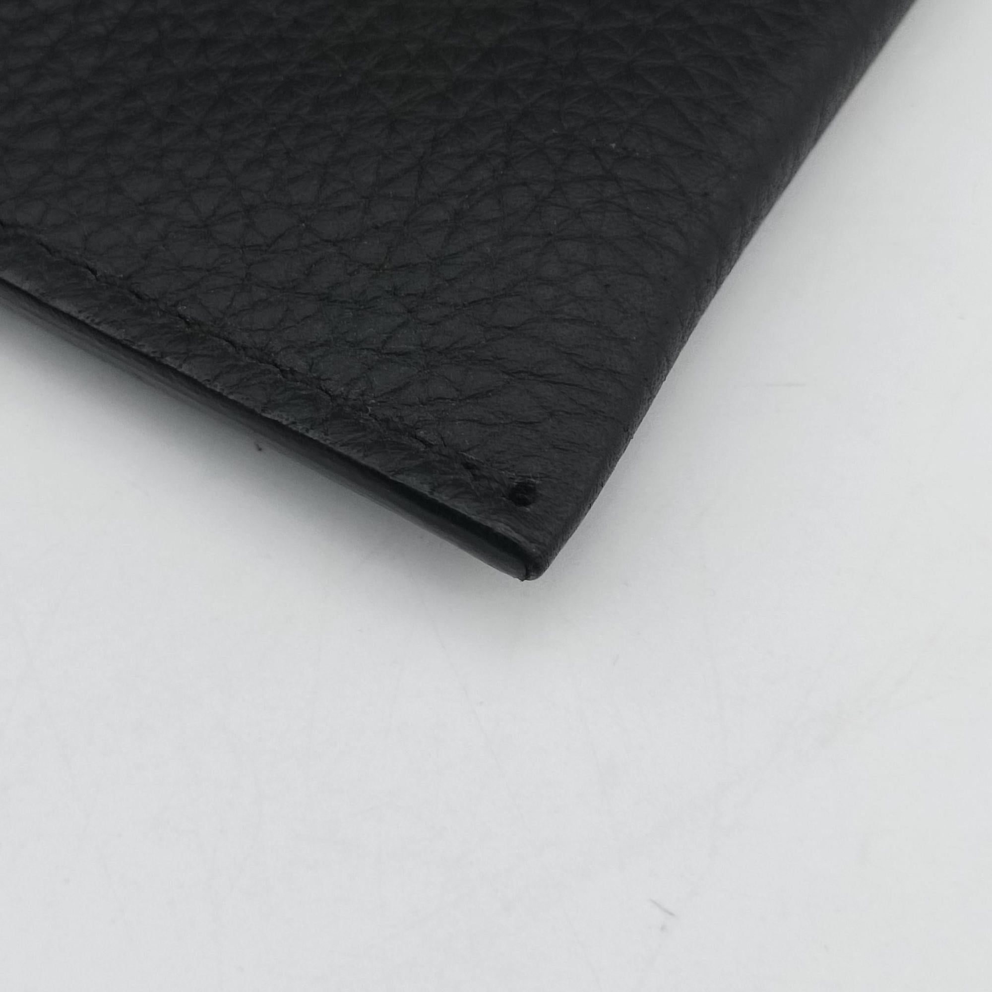Vintage VERSACE Medusa Black Leather  clutchbag | stylenewstar