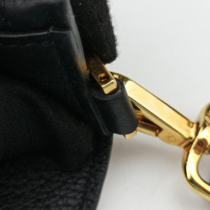 Vintage VERSACE Medusa Black Leather  clutchbag | stylenewstar