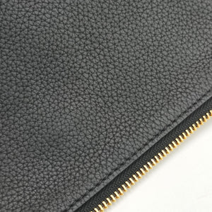 Vintage VERSACE Medusa Black Leather  clutchbag | stylenewstar