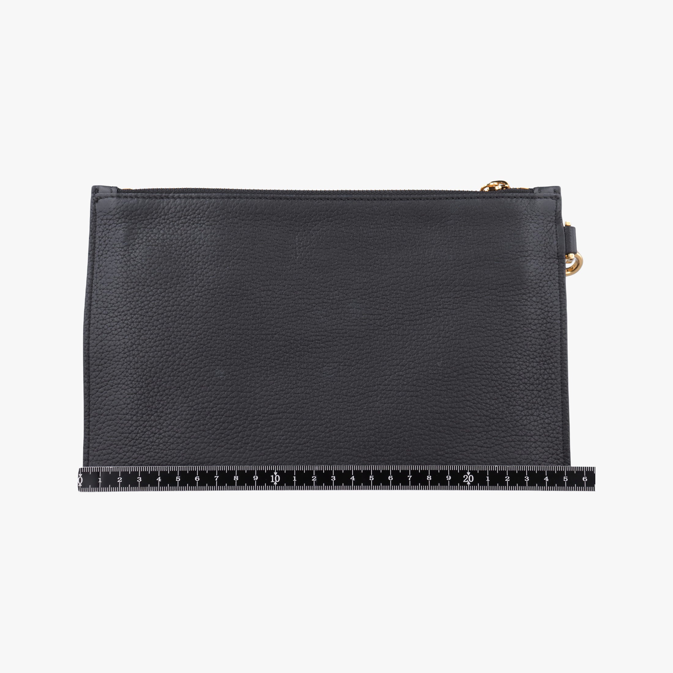 Vintage VERSACE Medusa Black Leather  clutchbag | stylenewstar