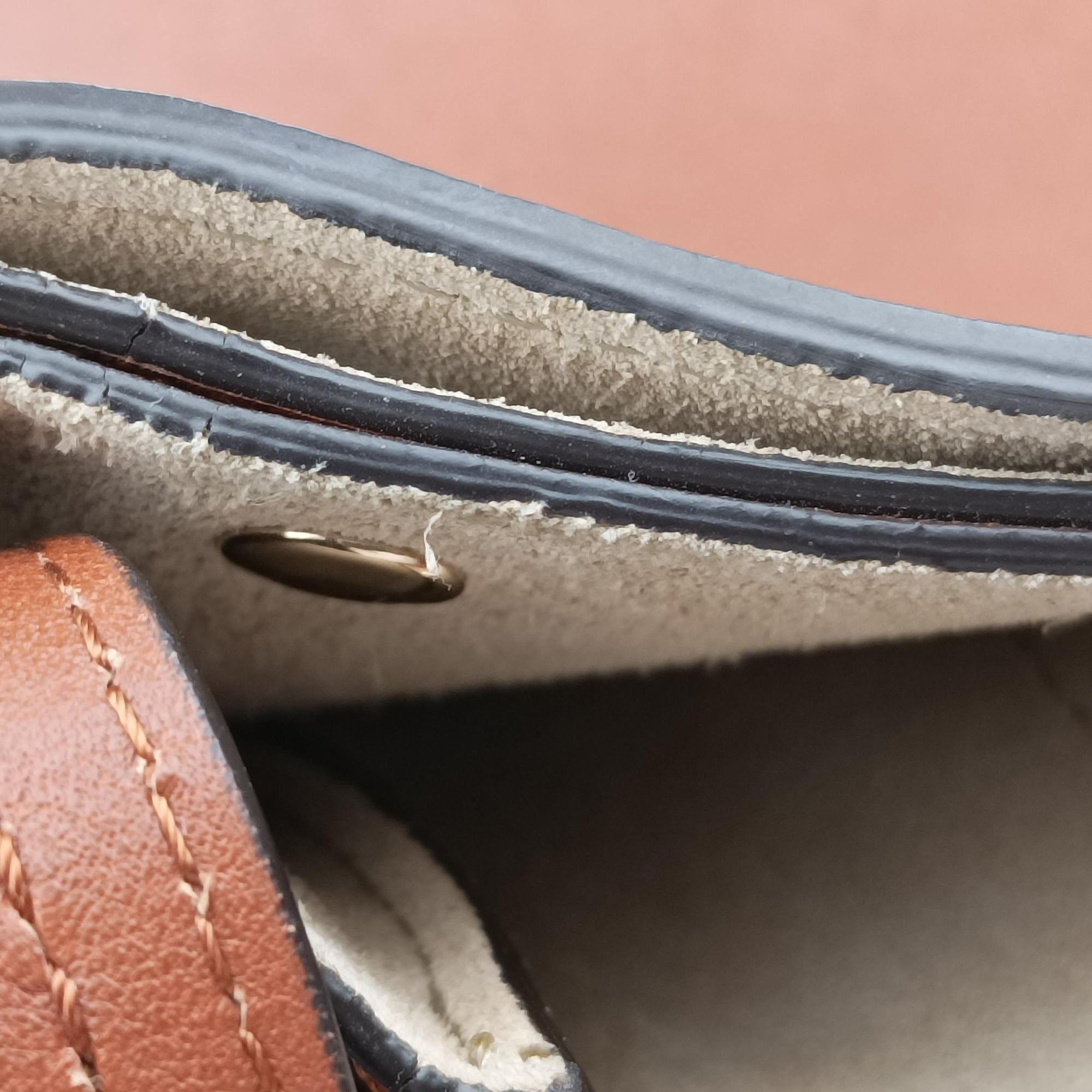 Pre-owned Chloe FAYE Brown Suede × leather  shoulderbag | stylenewstar