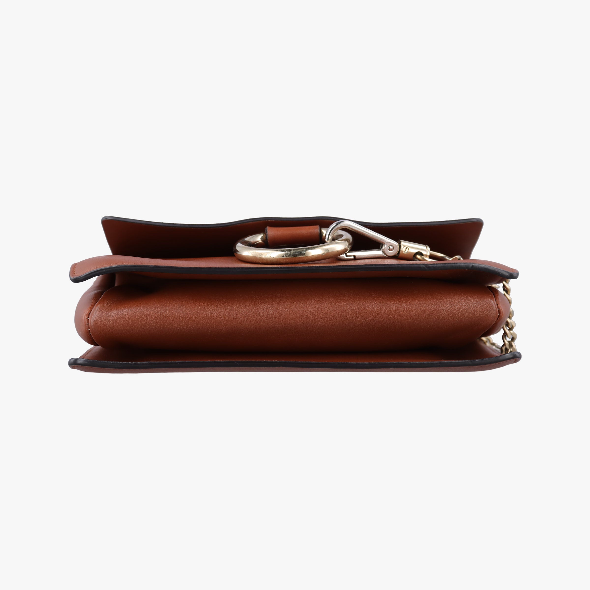 Pre-owned Chloe FAYE Brown Suede × leather  shoulderbag | stylenewstar
