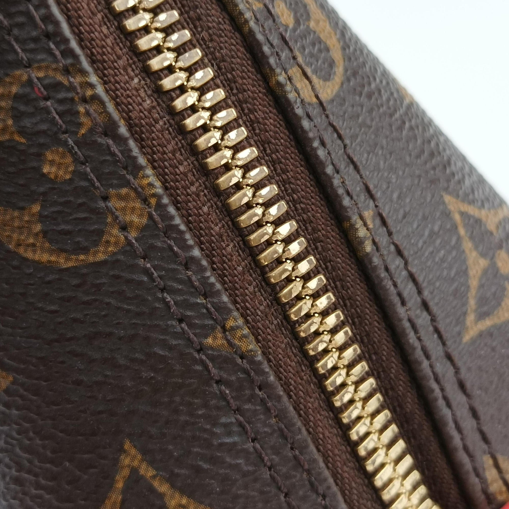 Pre-owned Louis Vuitton Alma BB　 Brown×Flamingo Monogram Canvas aMonogram Totem M41659 shoulderbag | stylenewstar