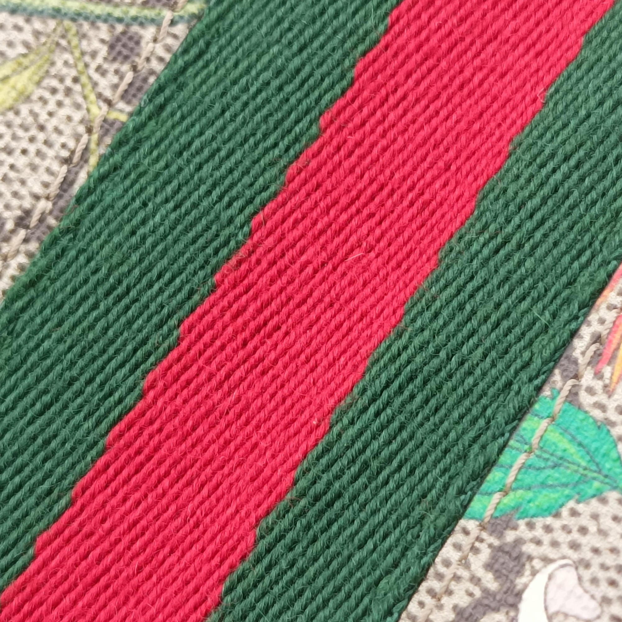 Pre-owned Gucci Ophidia Multicolour PVC coated canvas×Leather 598661 backpack/rucksack | stylenewstar