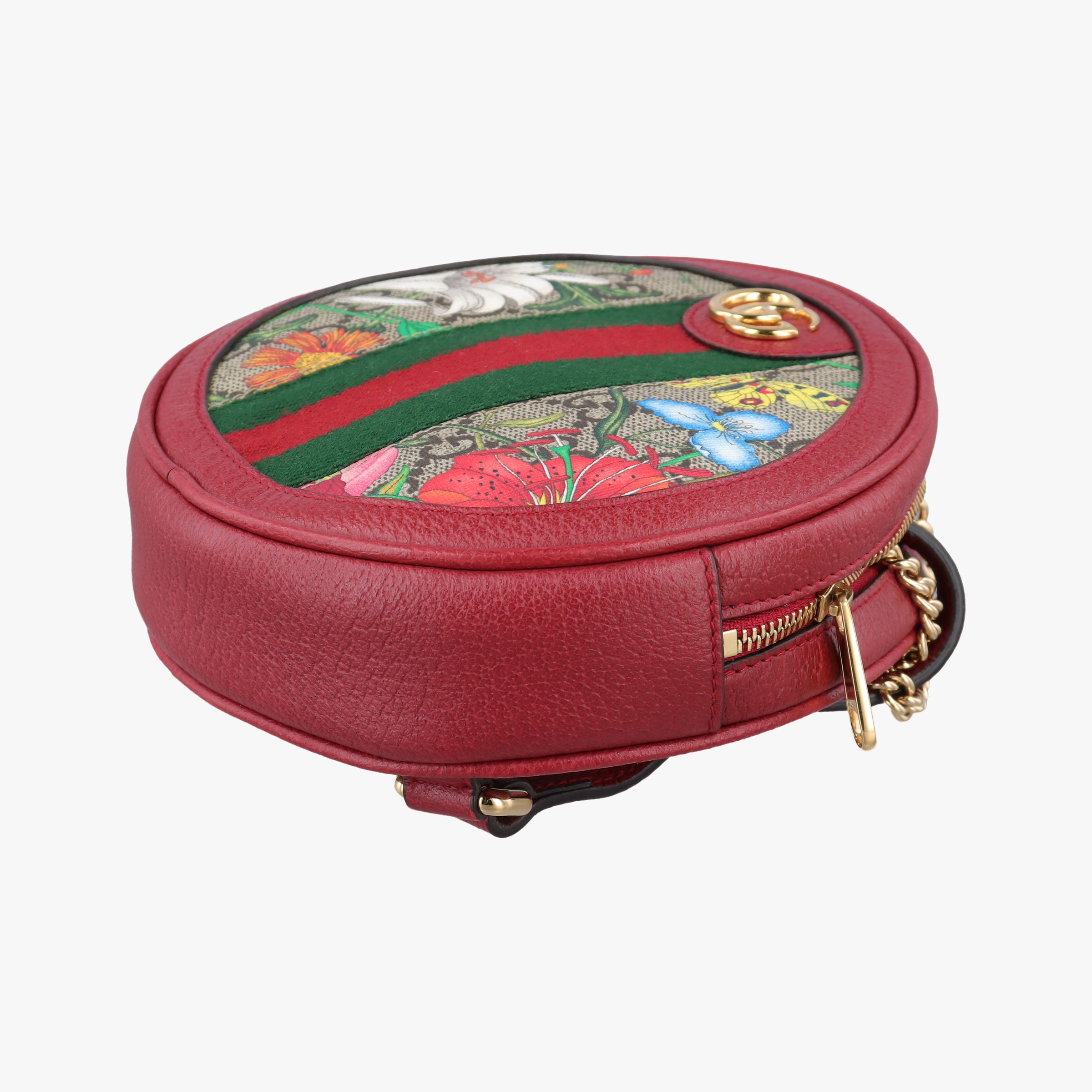 Pre-owned Gucci Ophidia Multicolour PVC coated canvas×Leather 598661 backpack/rucksack | stylenewstar