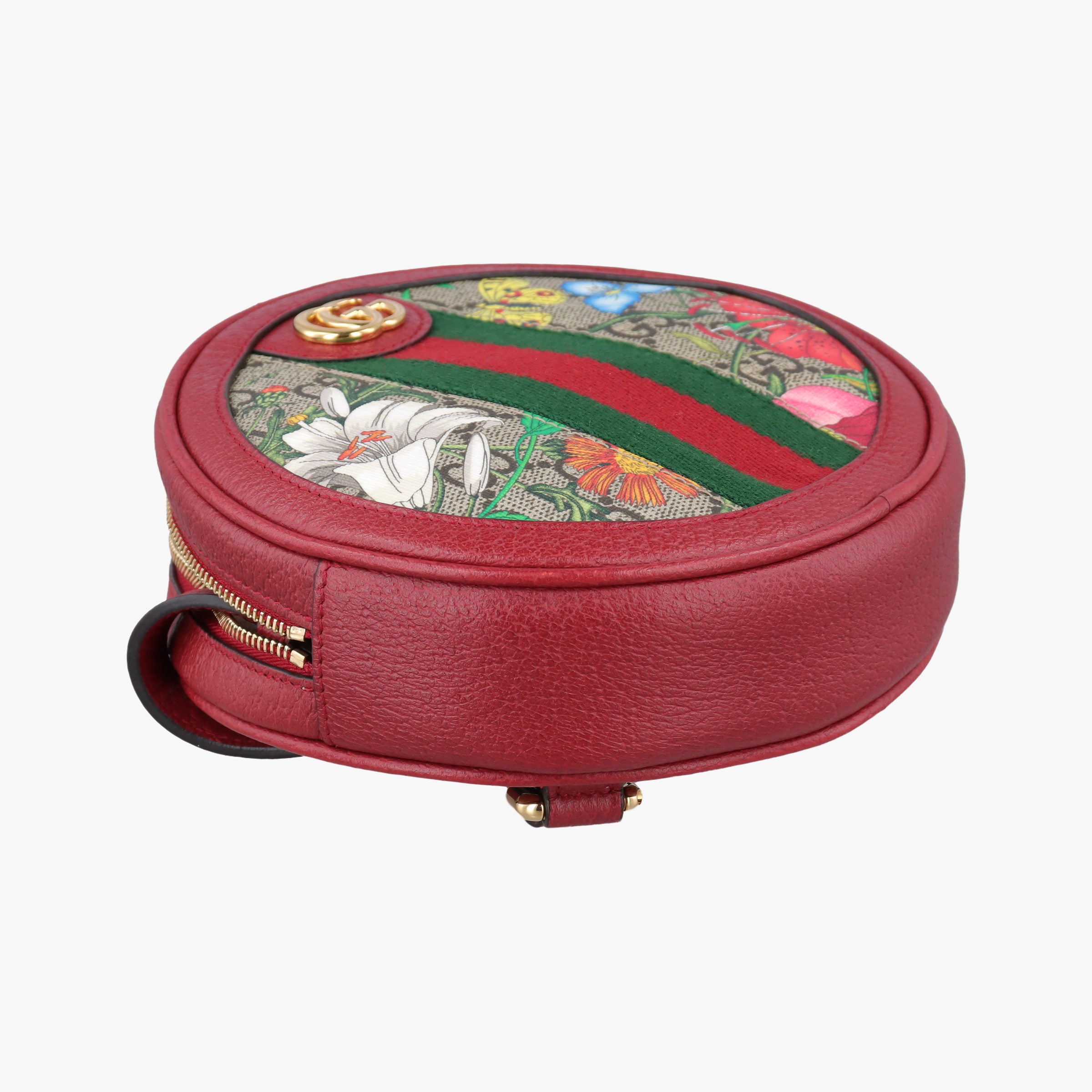Pre-owned Gucci Ophidia Multicolour PVC coated canvas×Leather 598661 backpack/rucksack | stylenewstar