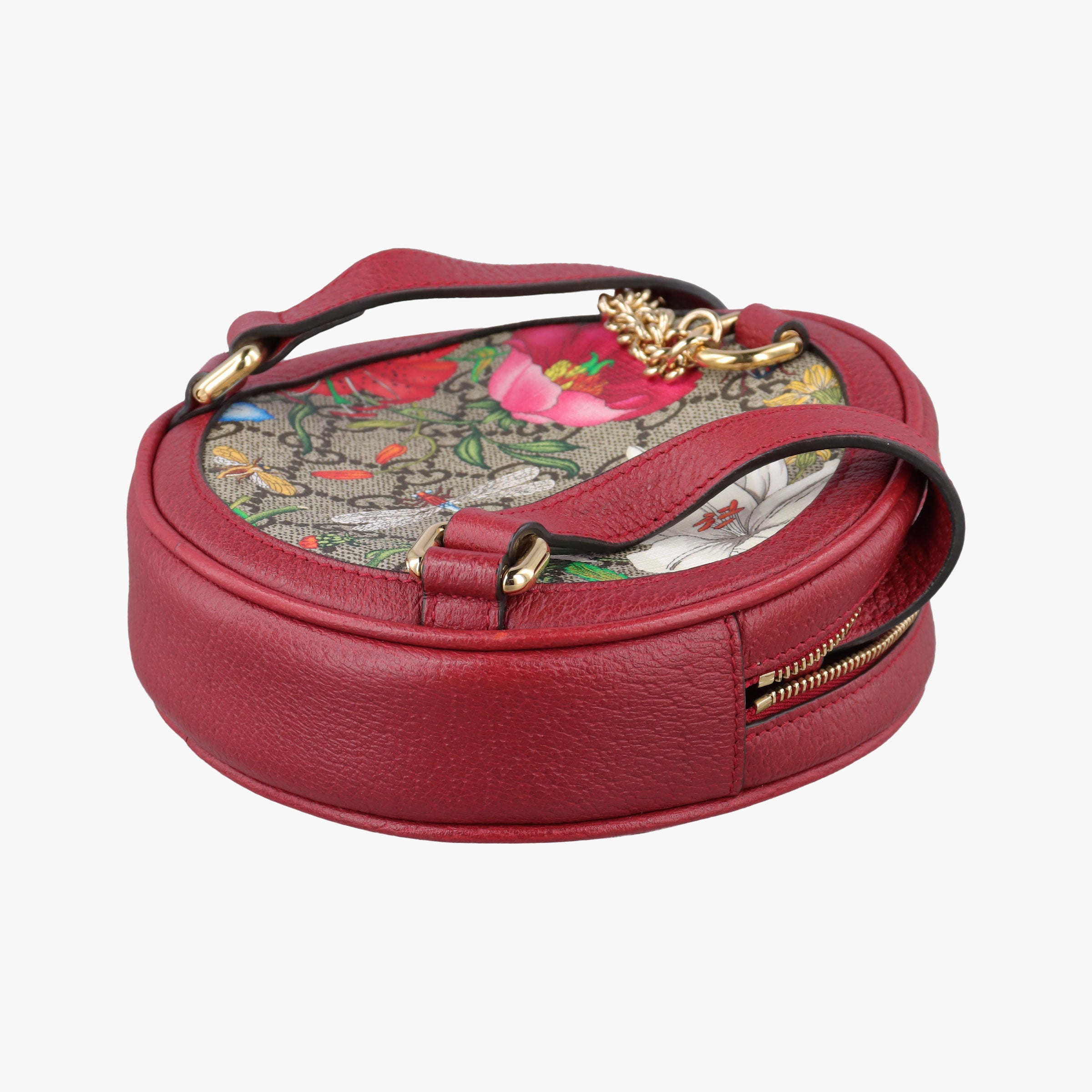 Pre-owned Gucci Ophidia Multicolour PVC coated canvas×Leather 598661 backpack/rucksack | stylenewstar